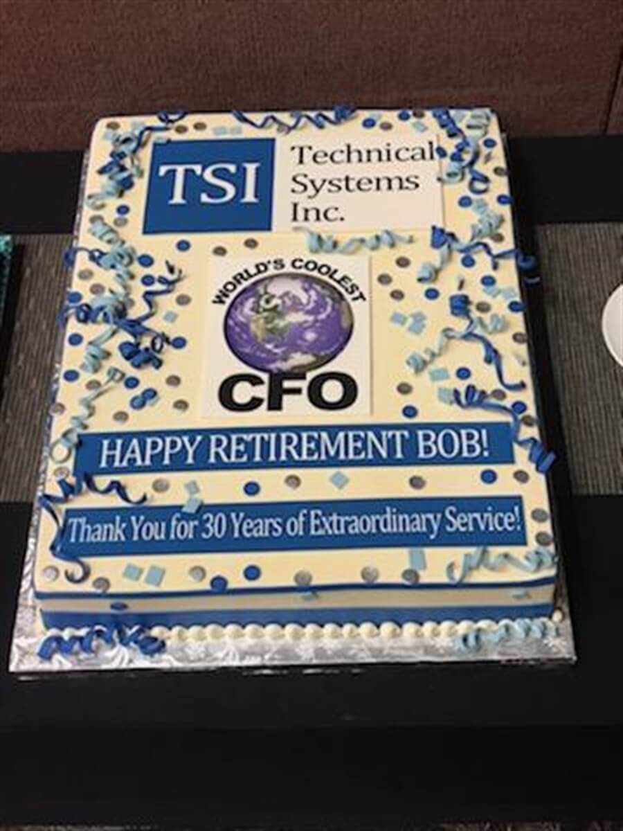 Bob's Retirement Luncheon Technical Systems Incorporated